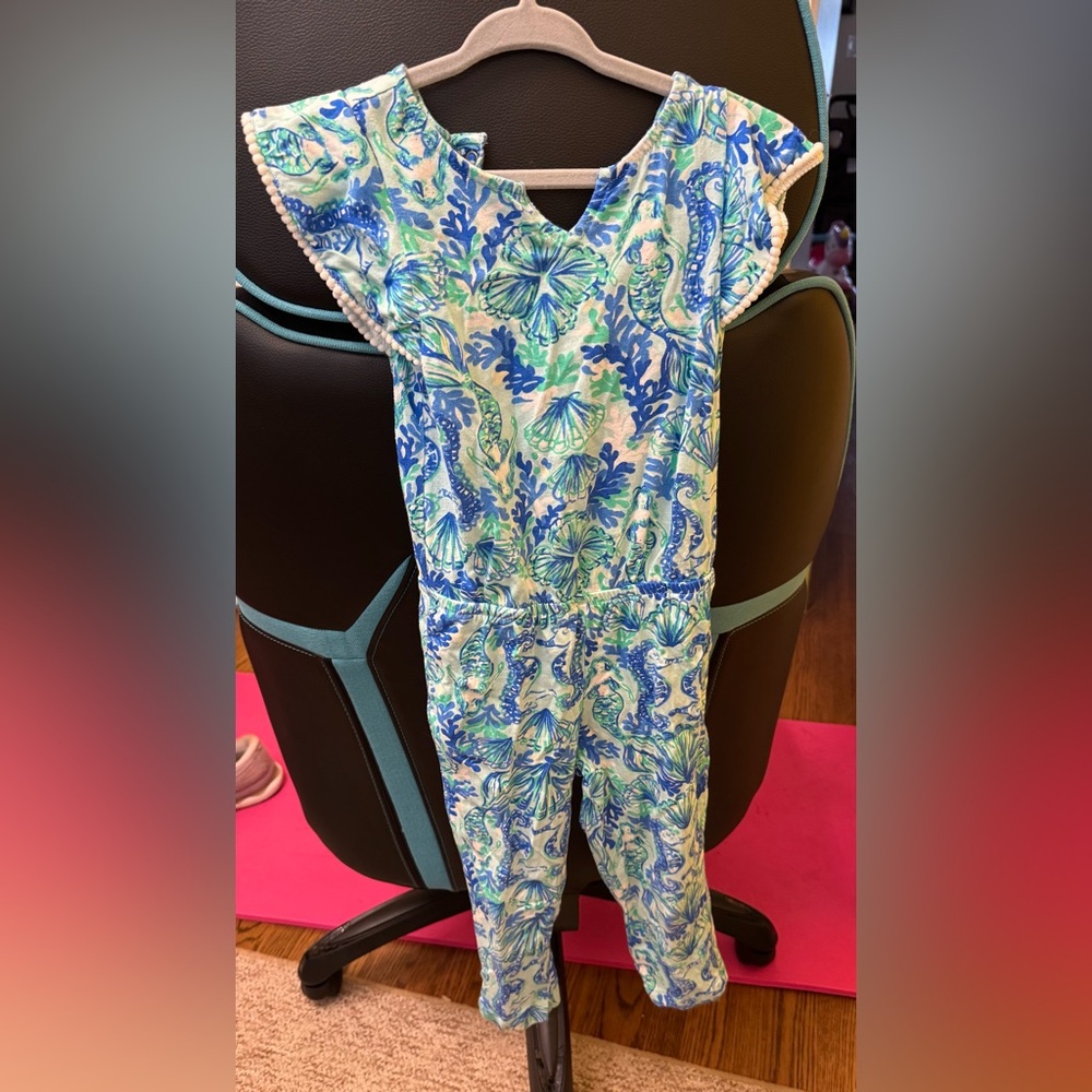 Lilly Pulitzer Girls Romper